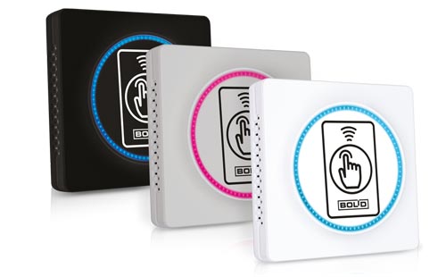 обычные большие считыватели компании БОЛИД для СКУД